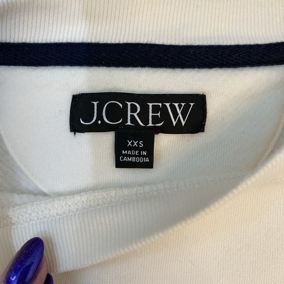 J Crew Heritage Fleece‎ Cropped  Women's Sweater XXS - Picture 6 of 6